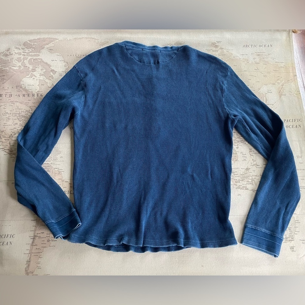 SCOTCH & SODA Structured Long Sleeve Waffle Size Large - Picture 9 of 9